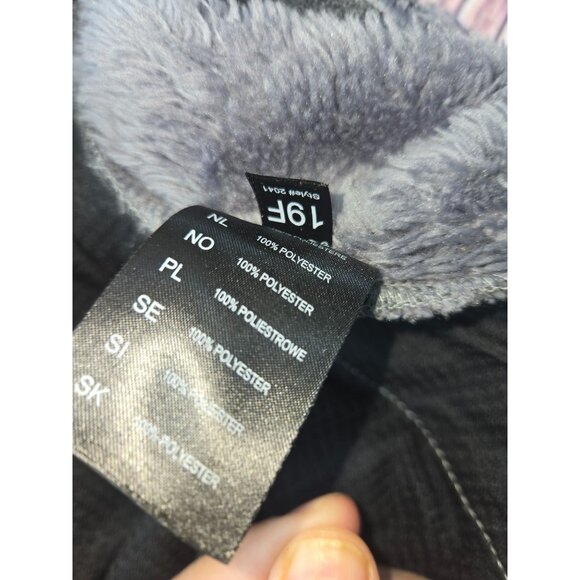 Kühl Womens 1/4 Zip Gray Sherpa Fleece Flight Jacket Small - Picture 8 of 9